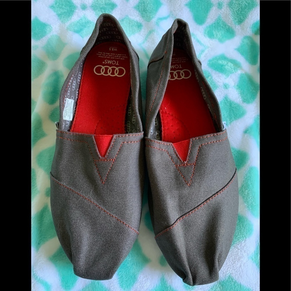 Toms olympic commemorative alpargata gray 8.5